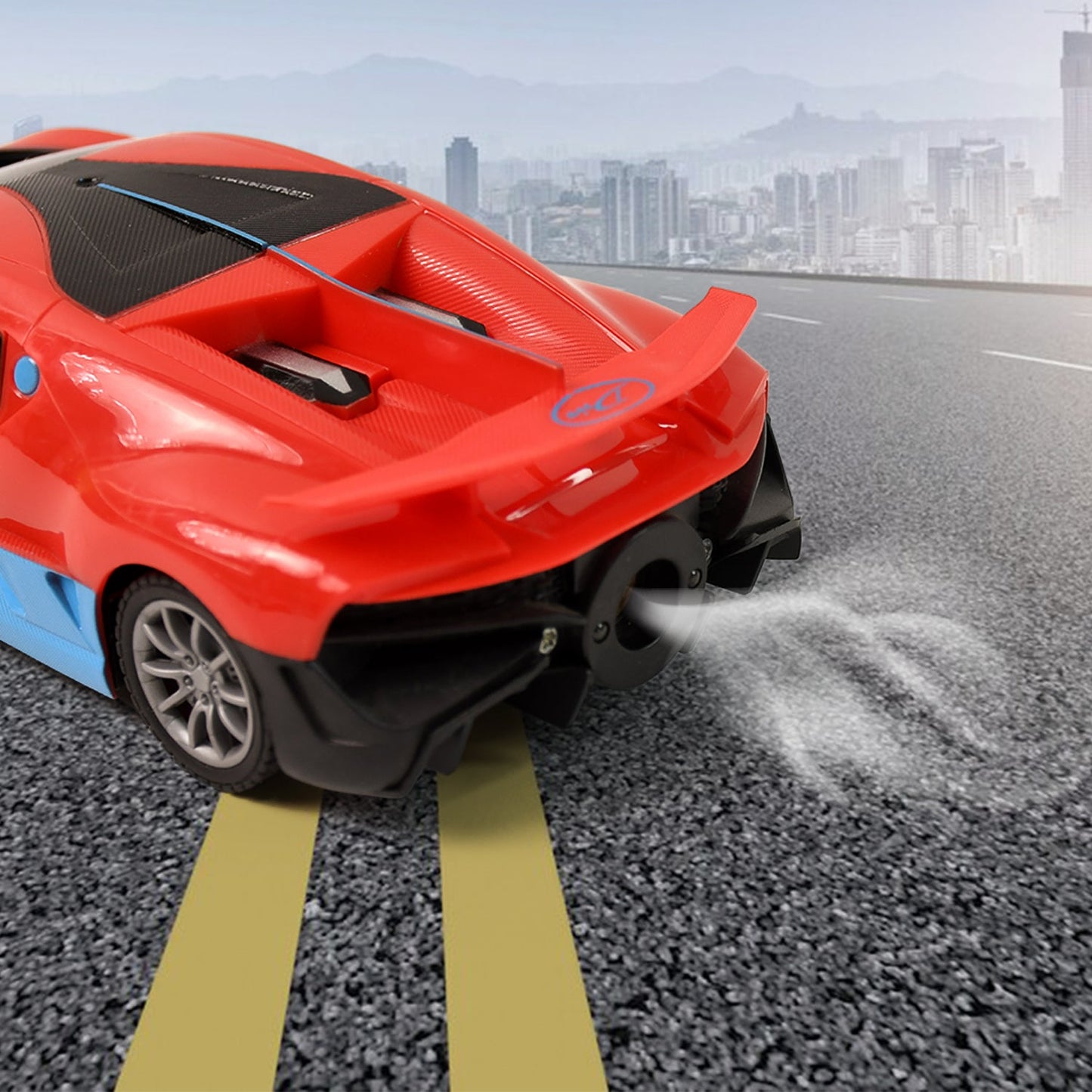 Electroplay High-Speed RC Sports Car with Spray Exhaust Effect (1 Set)