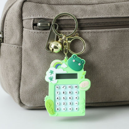 Digital Calculator Keychain